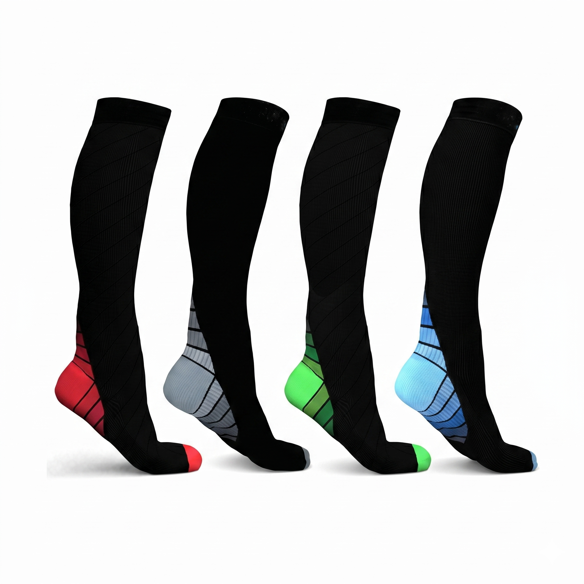 MedCare™ 20–30 mmHg Professional Unisex Compression Socks – Nurses, Flights and Sports
