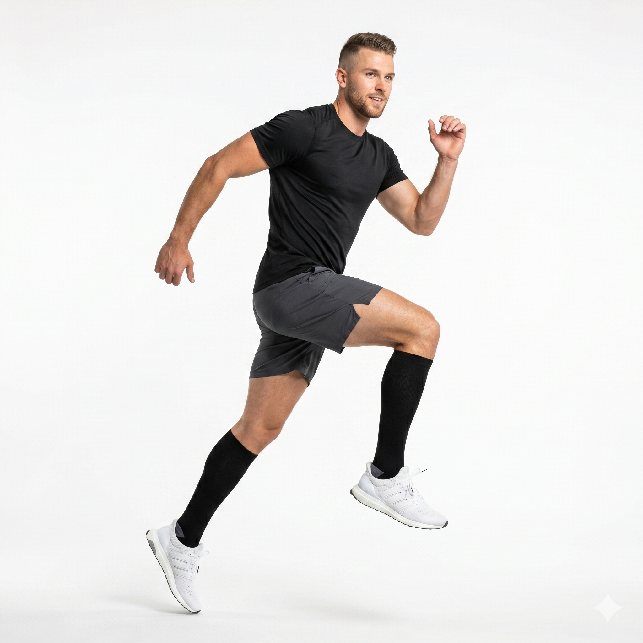 MedCare™ 20–30 mmHg Knee-High Compression Socks for Marathon and CrossFit