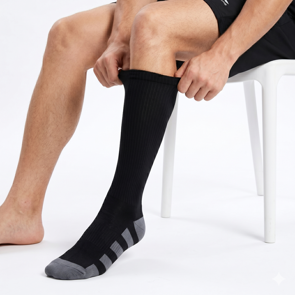 MedCare™ 20–30 mmHg Knee-High Compression Socks for Marathon and CrossFit