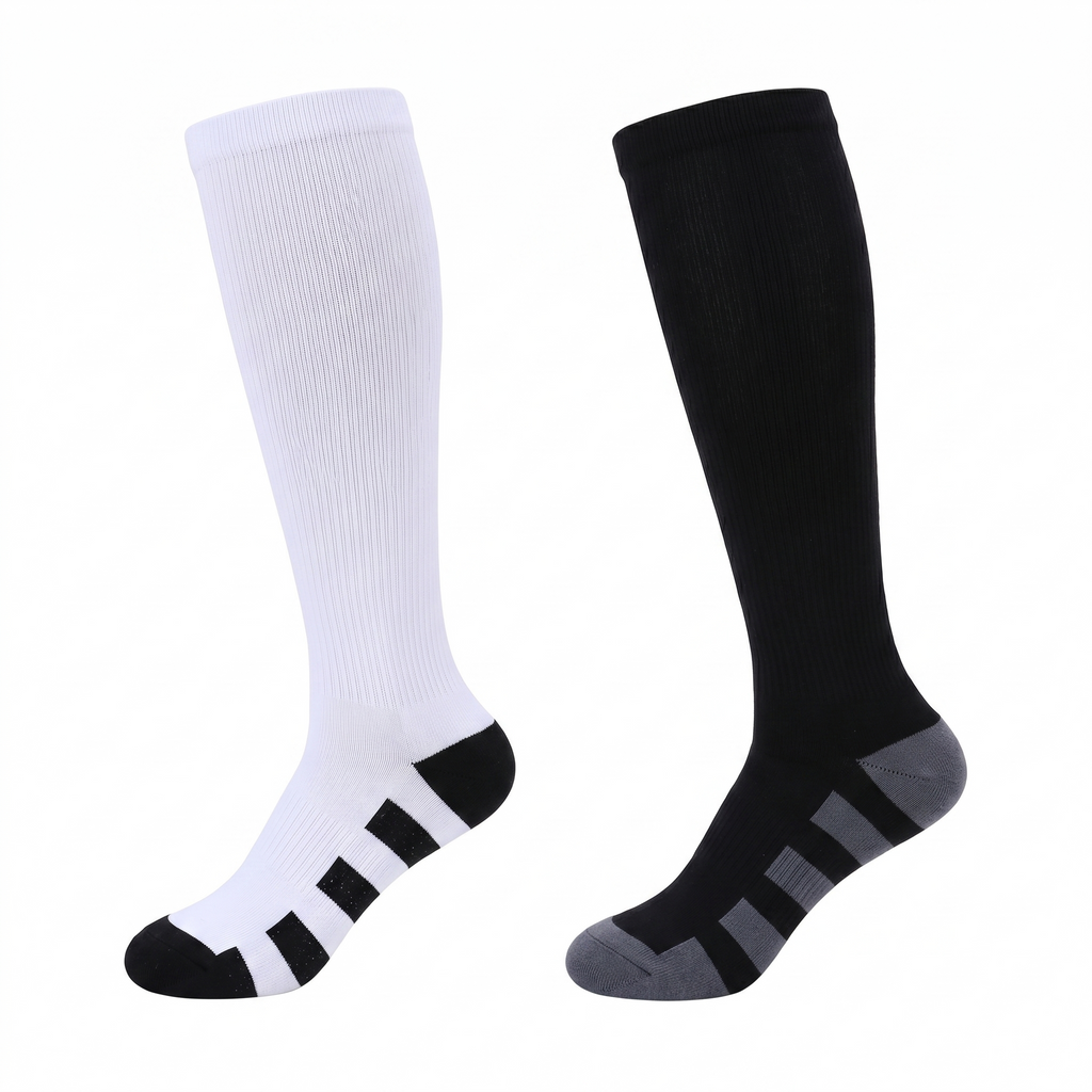 MedCare™ 20–30 mmHg Knee-High Compression Socks for Marathon and CrossFit
