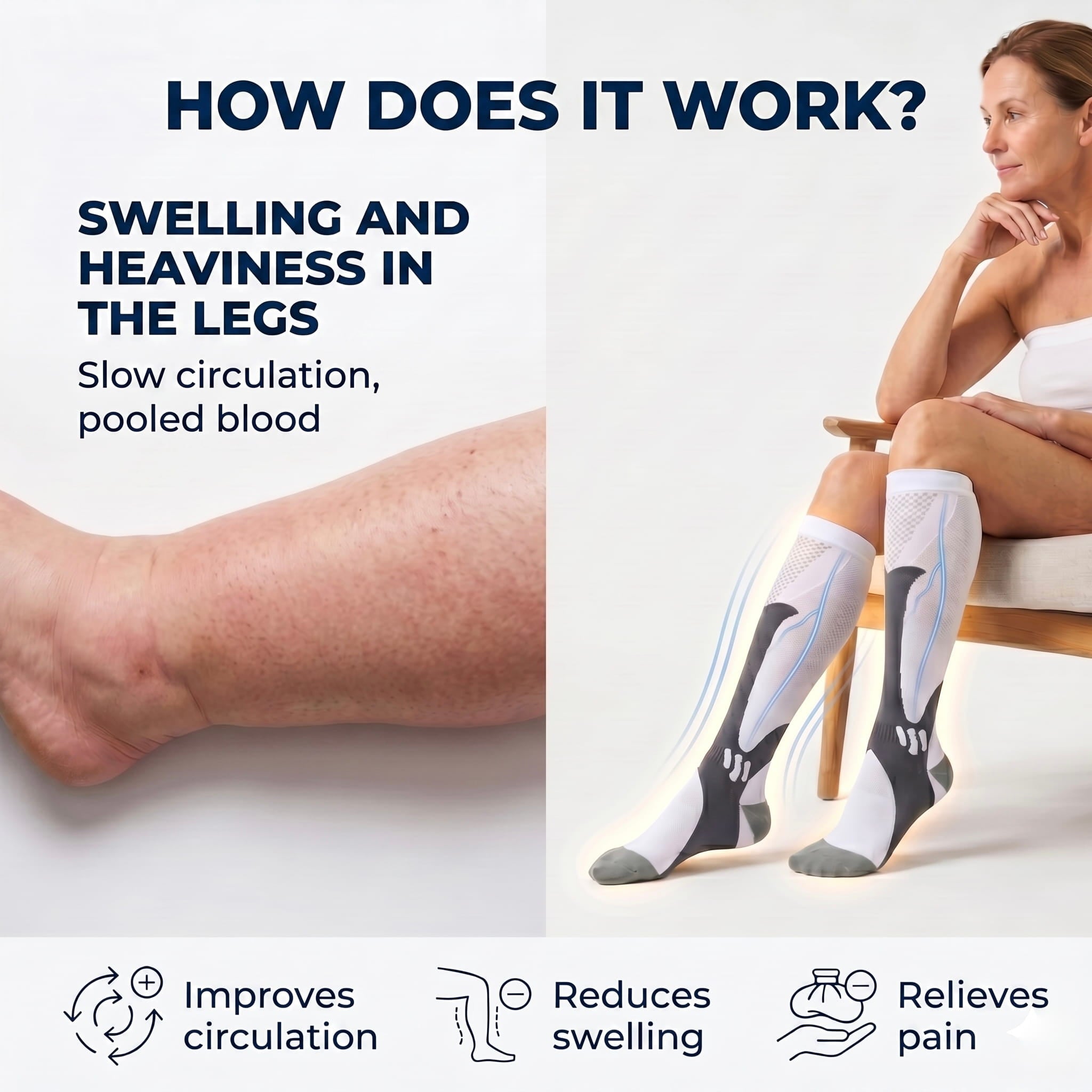 MedCare™ Original 20-30 mmHg Compression Socks