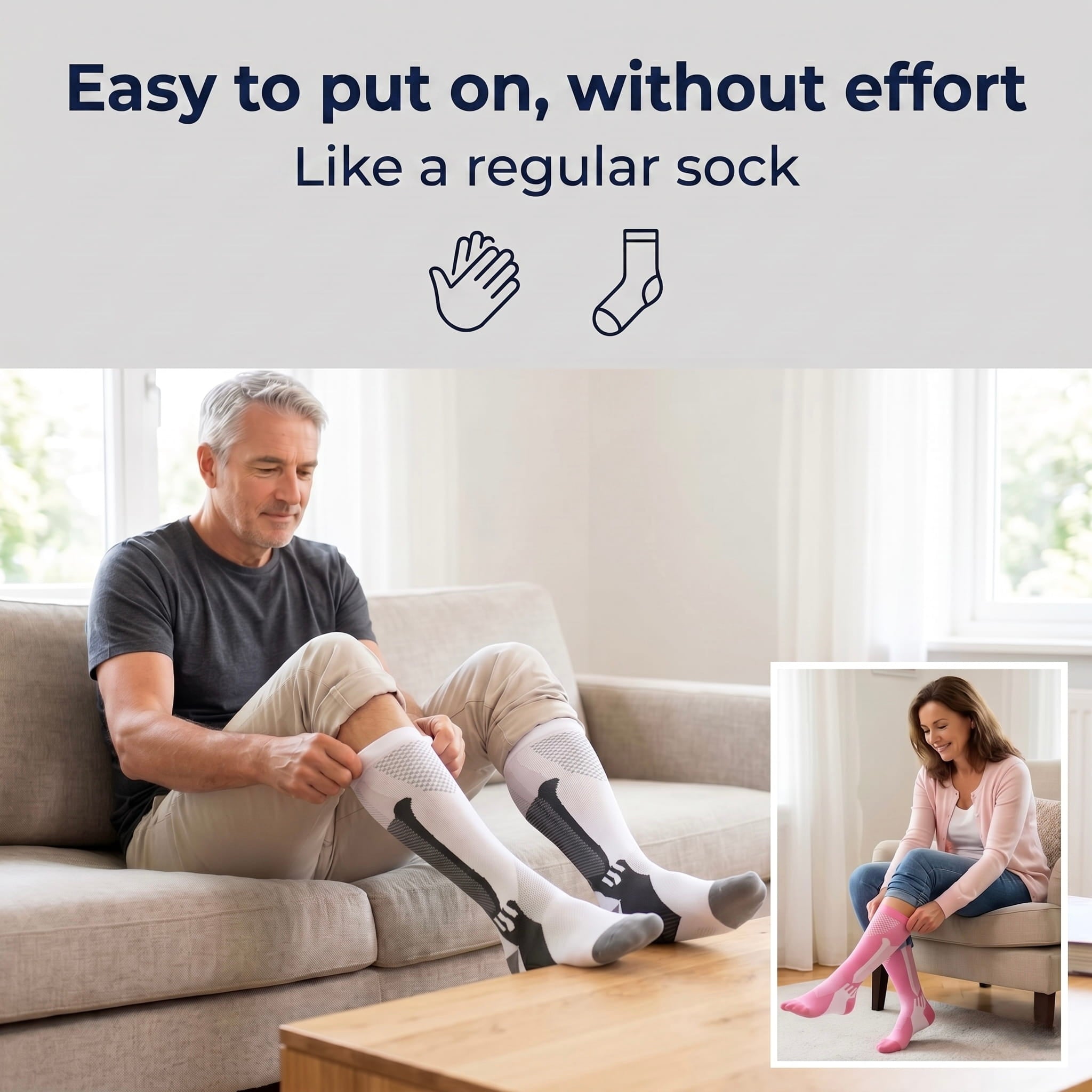 MedCare™ Original 20-30 mmHg Compression Socks